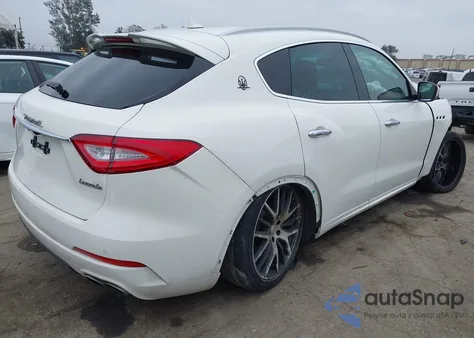 2017 Maserati Levante S Sport from USA, damaged, VIN ZN661YUS3HX224978